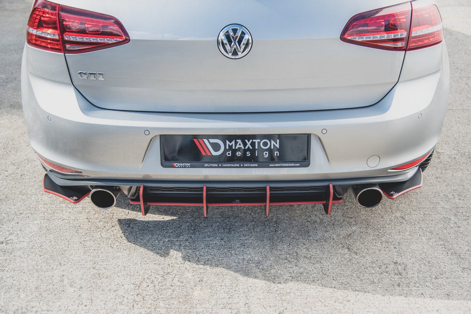 Street Pro Bakre Sidosplitters V.2 för Volkswagen Golf Mk7 GTI