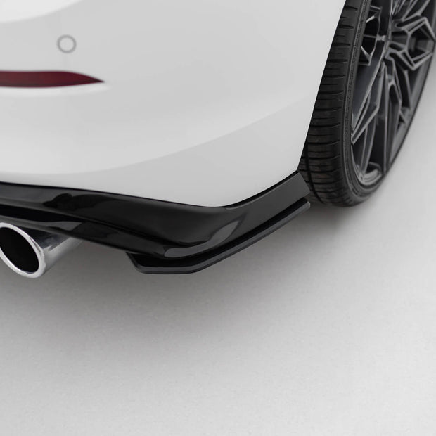 Street Pro Bakre Sidosplitters V.2 för Volkswagen Golf GTI Mk8  Fits only with : VW-GO-8-GTI-CS-RS1G-GTIO_O