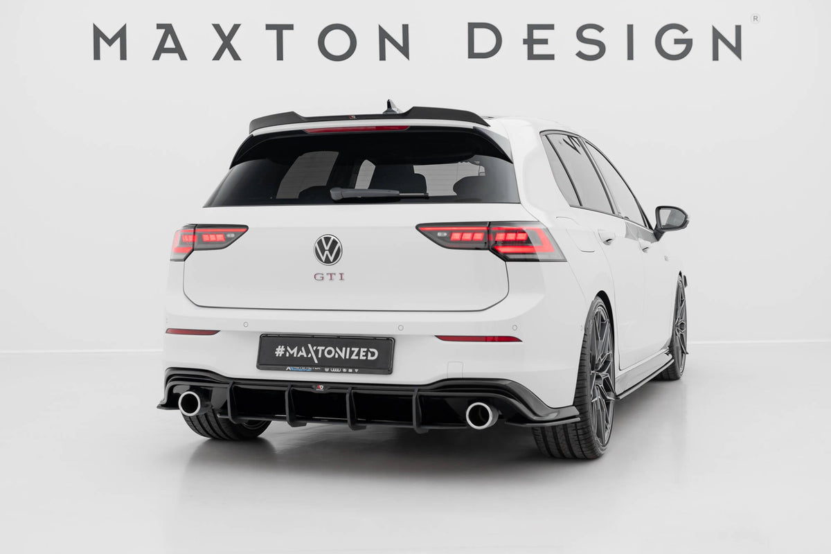 Street Pro Bakre Sidosplitters V.2 för Volkswagen Golf GTI Mk8  Fits only with : VW-GO-8-GTI-CS-RS1G-GTIO_O