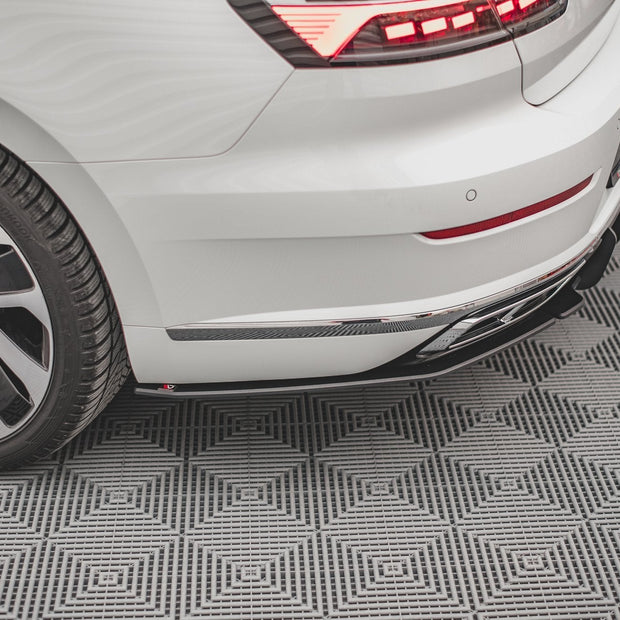 Street Pro Bakre Sidosplitters för Volkswagen Arteon Sedan / Shooting Brake R-Line Mk1 Facelift
