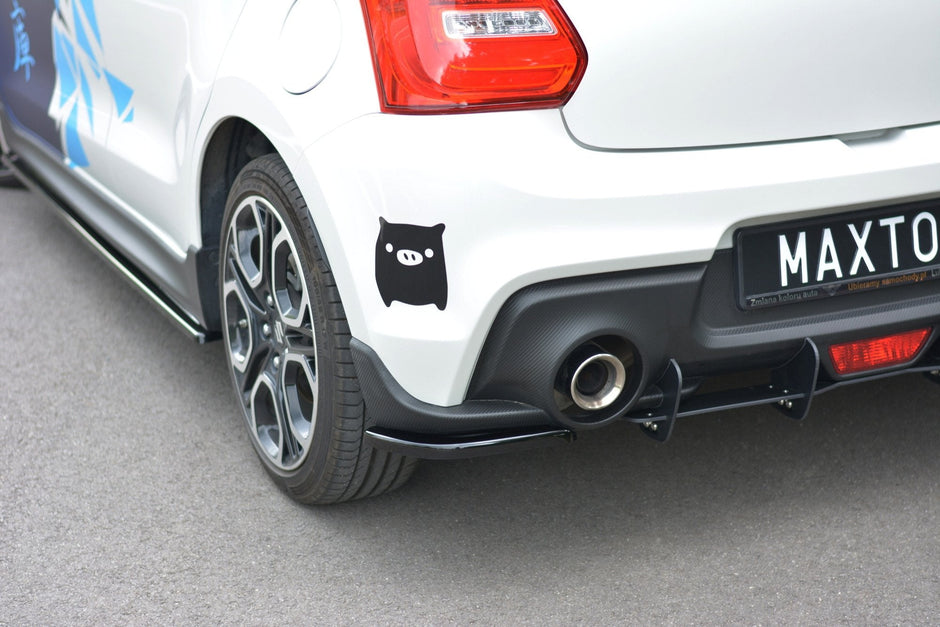 Bakre Sidosplitters för Suzuki Swift Mk6