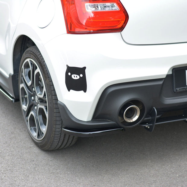Bakre Sidosplitters för Suzuki Swift Mk6