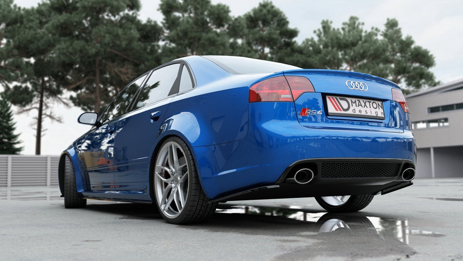 Bakre Sidosplitters V.1 för Audi RS4 Sedan B7