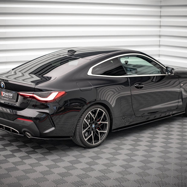 Bakre Sidosplitters V.1 för BMW 4 M-Pack G22 / G23 / G22 Facelift / G23 Facelift