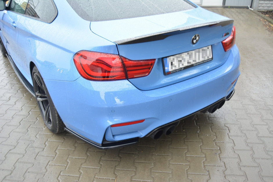 Maxton Design Bakre sidosplitters V.1 BMW M4 F82 – bild 2