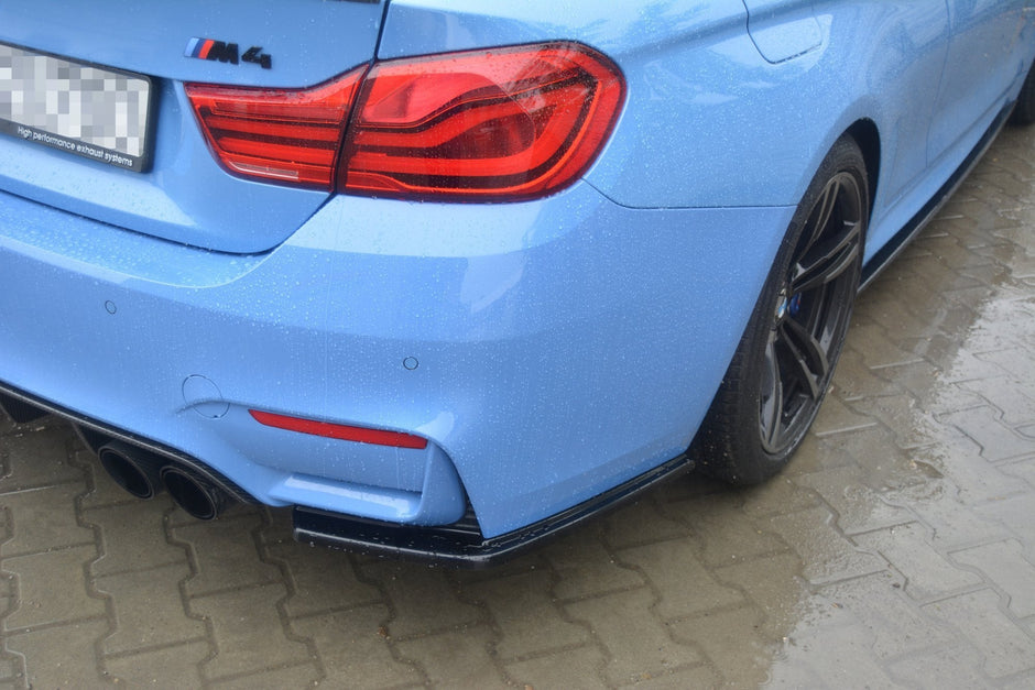 Maxton Design Bakre sidosplitters V.1 BMW M4 F82 – bild 3