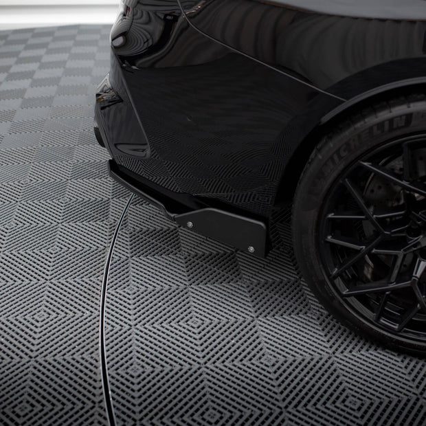 Bakre Sidosplitters V.1 + Flaps för BMW M8 Gran Coupe F93