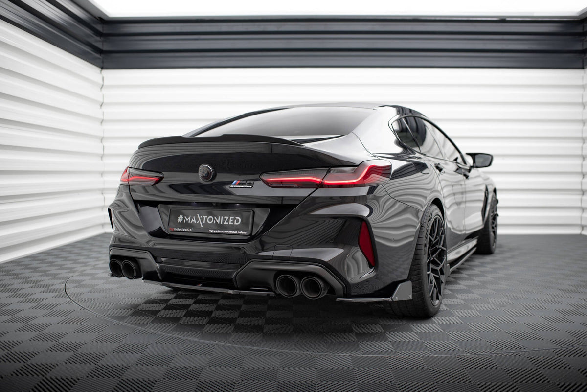 Bakre Sidosplitters V.1 + Flaps för BMW M8 Gran Coupe F93