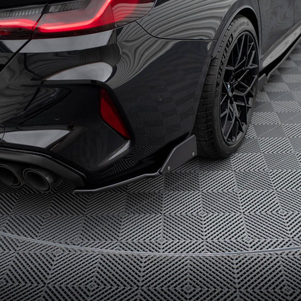 Bakre Sidosplitters V.1 + Flaps för BMW M8 Gran Coupe F93