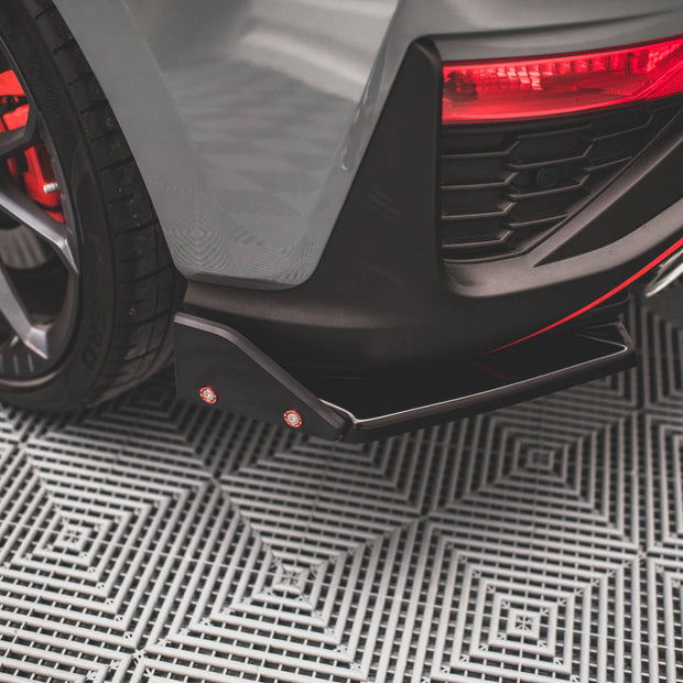 Bakre Sidosplitters V.1 + Flaps för Hyundai I30 N Hatchback Mk3 Facelift