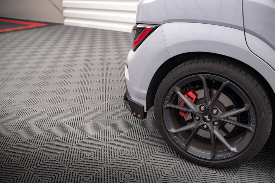 Bakre Sidosplitters V.1 + Flaps för Hyundai Kona N Mk1