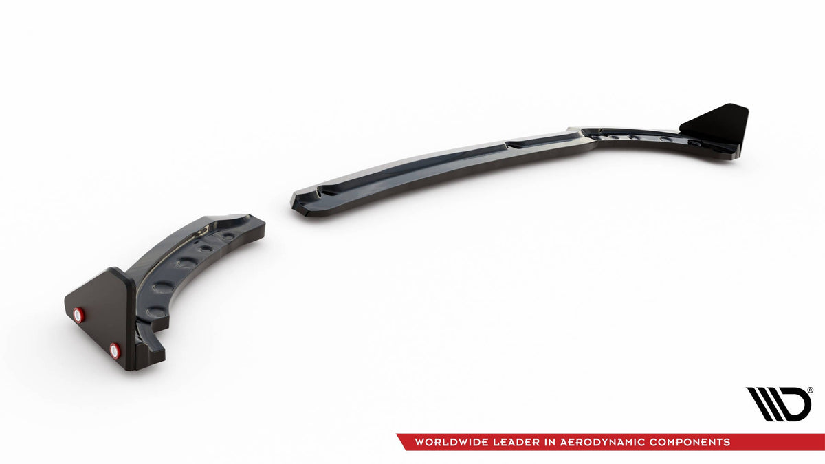 Bakre Sidosplitters V.1 + Flaps för Peugeot 208 GT Mk2