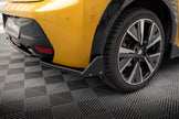 Bakre Sidosplitters V.1 + Flaps för Peugeot 208 GT Mk2