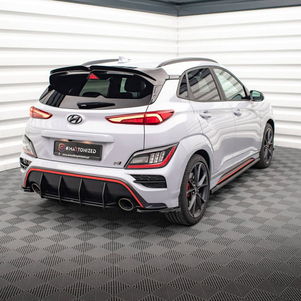 Bakre Sidosplitters V.1 för Hyundai Kona Mk1