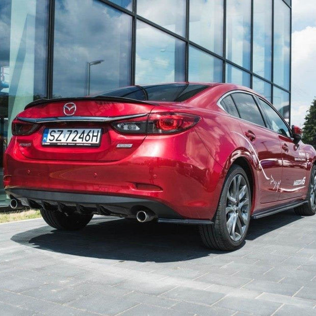Bakre Sidosplitters V.1 för Mazda 6 GJ (Mk3) Facelift