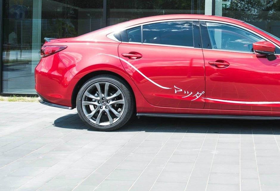 Bakre Sidosplitters V.1 för Mazda 6 GJ (Mk3) Facelift