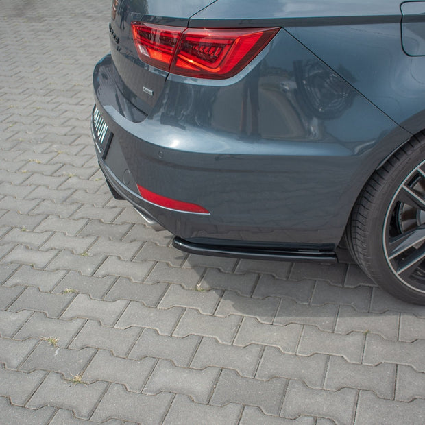 Bakre Sidosplitters V.1 för Seat Leon Cupra Mk3 Facelift Sportstourer