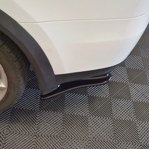 Bakre Sidosplitters V.1 för Tesla Model X
