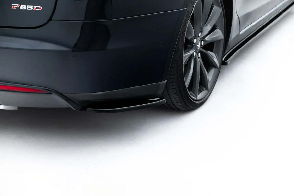 Bakre Sidosplitters V.1 för Tesla Model S Mk1