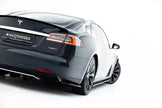 Bakre Sidosplitters V.1 för Tesla Model S Mk1