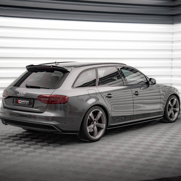 Bakre Sidosplitters V.2 för Audi A4 S-Line Avant B8 Facelift