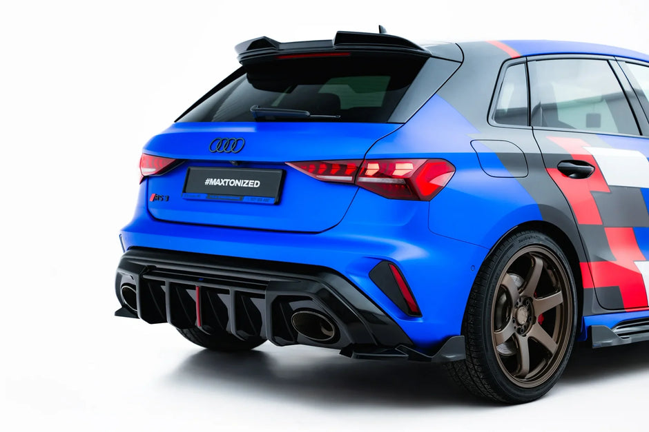 Bakre Sidosplitters V.2 för Audi RS3 Sportback 8Y Facelift