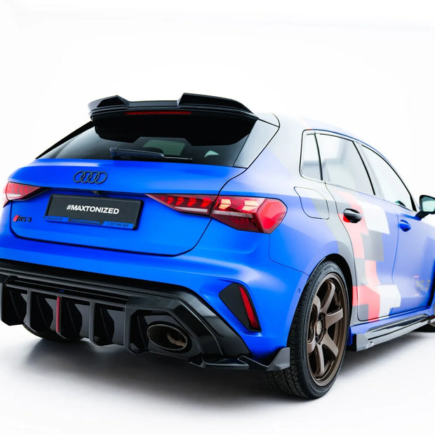 Bakre Sidosplitters V.2 för Audi RS3 Sportback 8Y Facelift