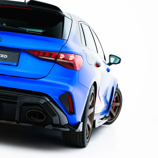 Bakre Sidosplitters V.2 för Audi RS3 Sportback 8Y Facelift