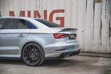 Bakre Sidosplitters V.2 för Audi S3 Sedan 8V Facelift