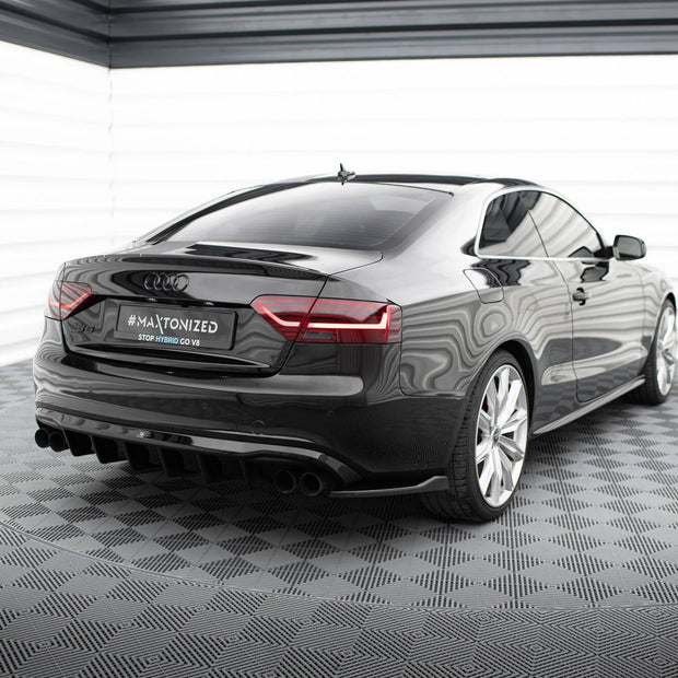 Bakre Sidosplitters V.2 för Audi S5 / A5 S-Line Coupe / Cabriolet 8T