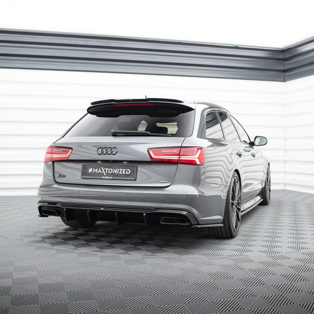 Bakre Sidosplitters V.2 för Audi S6 / A6 S-Line / A6 C7 Facelift