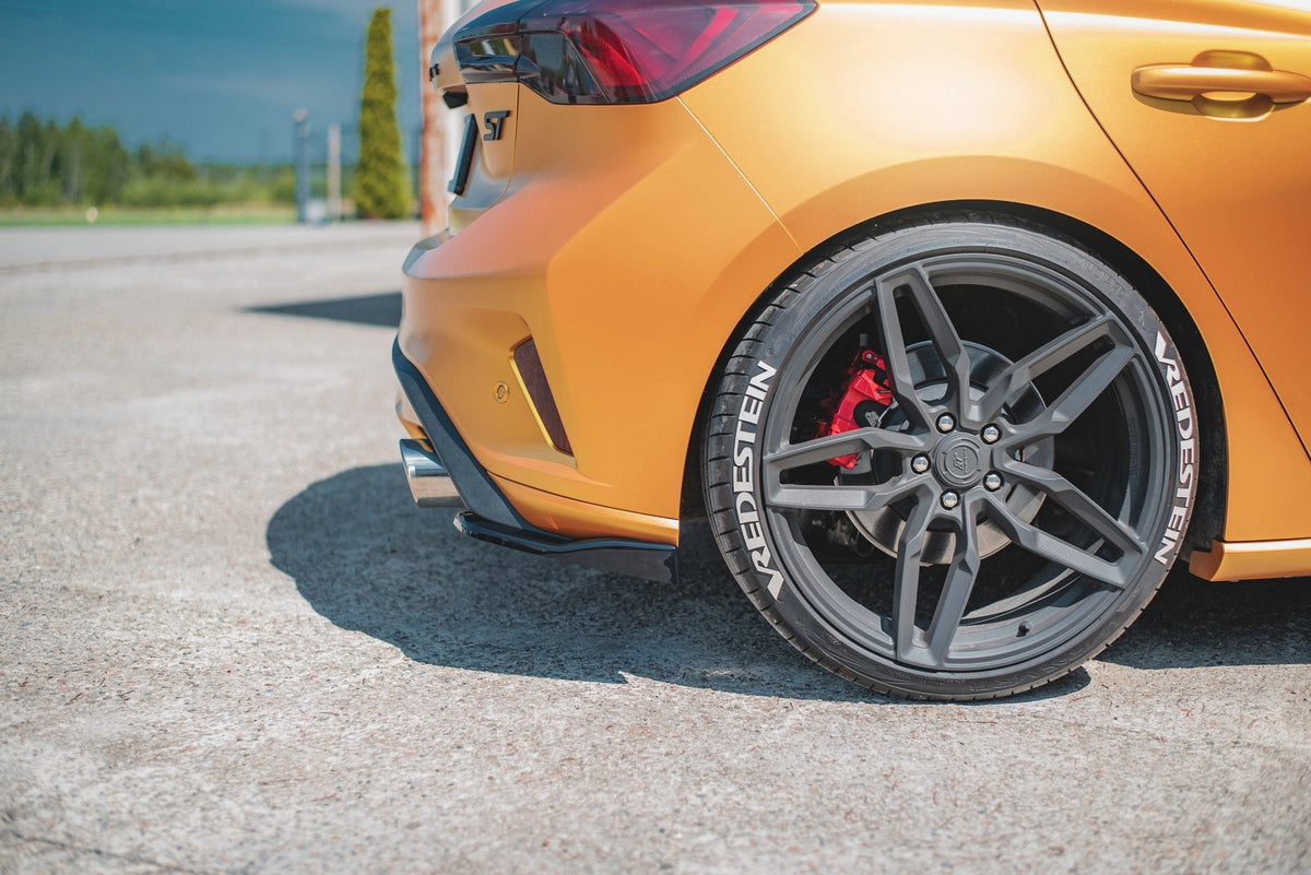 Bakre Sidosplitters V.2 för Ford Focus Hatchback ST Mk4