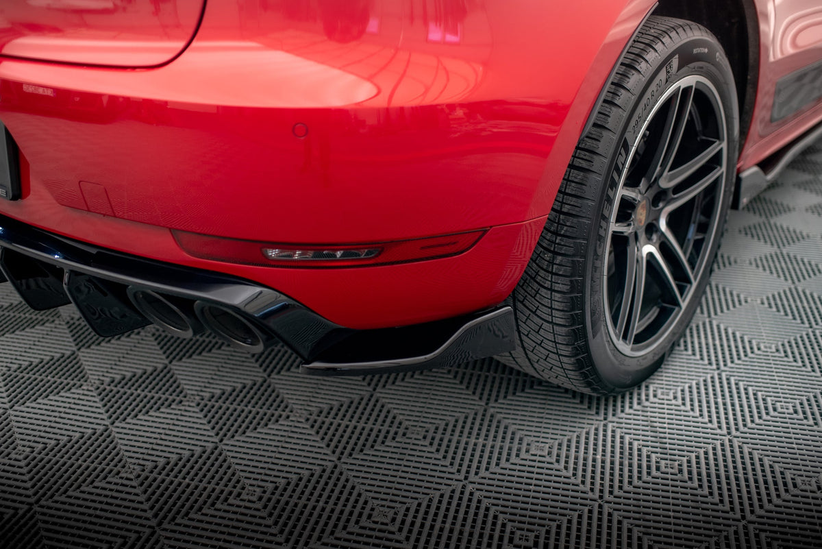 Bakre Sidosplitters V.2 för Porsche Macan GTS / Sport Design Mk1 Facelift