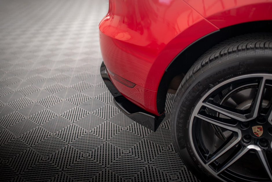 Bakre Sidosplitters V.2 för Porsche Macan GTS / Sport Design Mk1 Facelift