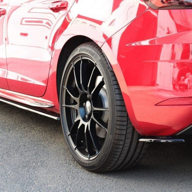 Bakre Sidosplitters V.2 för Seat Leon Cupra Mk3 Facelift Hatchback