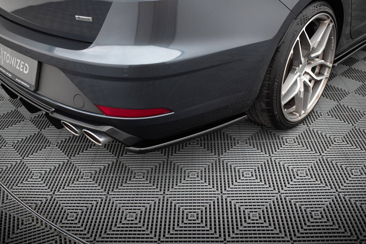 Bakre Sidosplitters V.2 för Seat Leon Cupra Mk3 Facelift Sportstourer