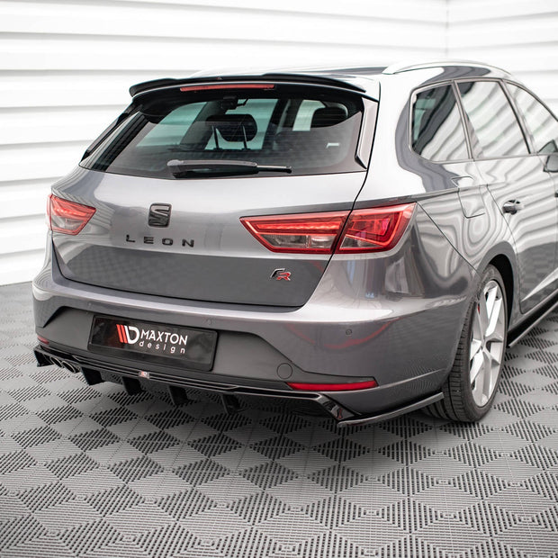 Bakre Sidosplitters V.2 för Seat Leon FR Sportstourer Mk3