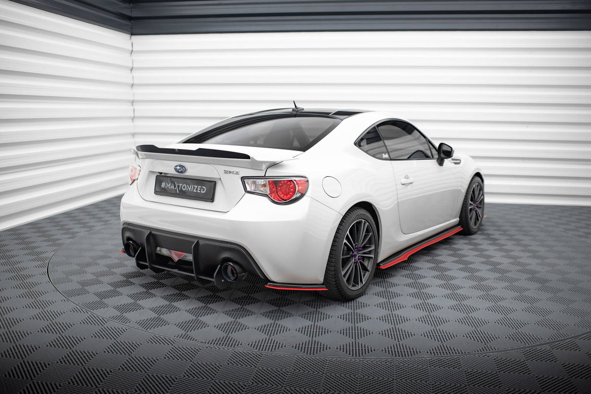 Bakre Sidosplitters V.2 för Subaru BRZ Mk1 / Mk1 Facelift