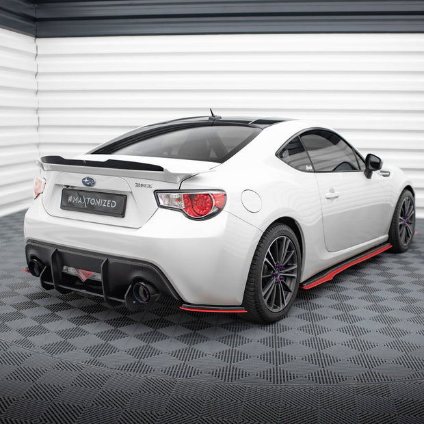 Bakre Sidosplitters V.2 för Subaru BRZ Mk1 / Mk1 Facelift
