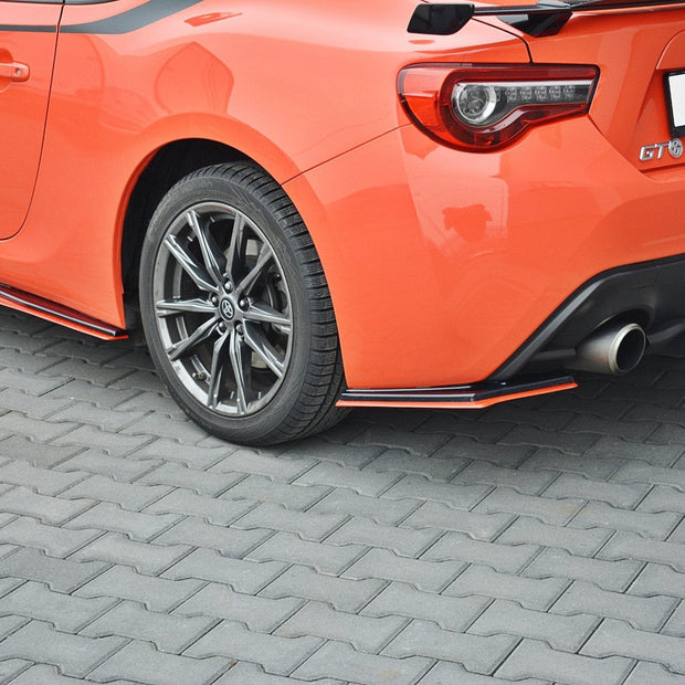 Bakre Sidosplitters V.2 för Toyota GT86 Facelift