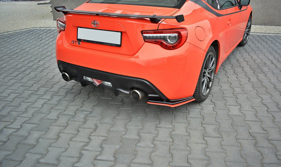 Bakre Sidosplitters V.2 för Toyota GT86 Facelift