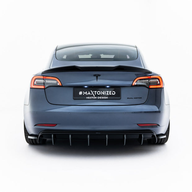 Bakre Sidosplitters V.2 för Tesla Model 3