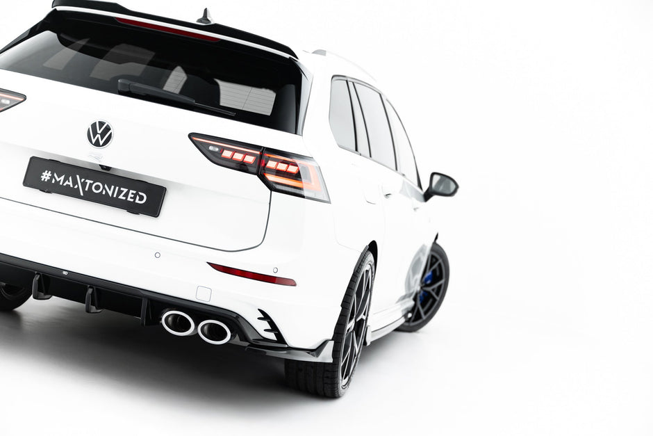 Bakre Sidosplitters V.2 för Volkswagen Golf R Variant Mk8 / Mk8 Facelift  Fits only with : VW-GO-8F-R-VA-RS1G+RS1RG