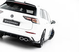 Bakre Sidosplitters V.2 för Volkswagen Golf R Variant Mk8 / Mk8 Facelift  Fits only with : VW-GO-8F-R-VA-RS1G+RS1RG