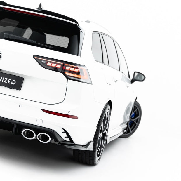 Bakre Sidosplitters V.2 för Volkswagen Golf R Variant Mk8 / Mk8 Facelift  Fits only with : VW-GO-8F-R-VA-RS1G+RS1RG