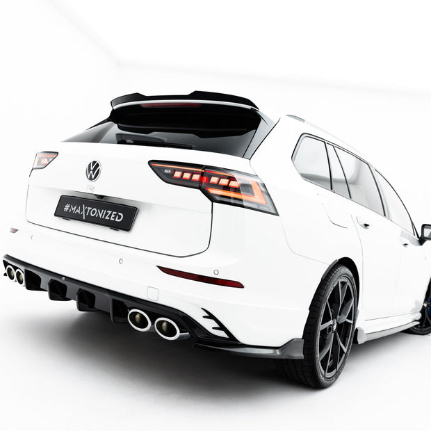 Bakre Sidosplitters V.2 för Volkswagen Golf R Variant Mk8 / Mk8 Facelift  Fits only with : VW-GO-8F-R-VA-RS1G+RS1RG