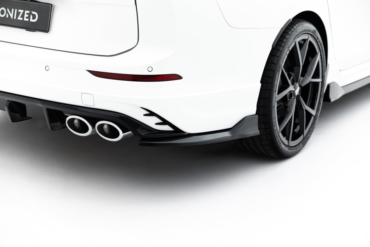 Bakre Sidosplitters V.2 för Volkswagen Golf R Variant Mk8 / Mk8 Facelift  Fits only with : VW-GO-8F-R-VA-RS1G+RS1RG