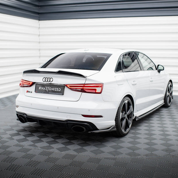 Bakre Sidosplitters V.3 för Audi RS3 Sedan 8V Facelift