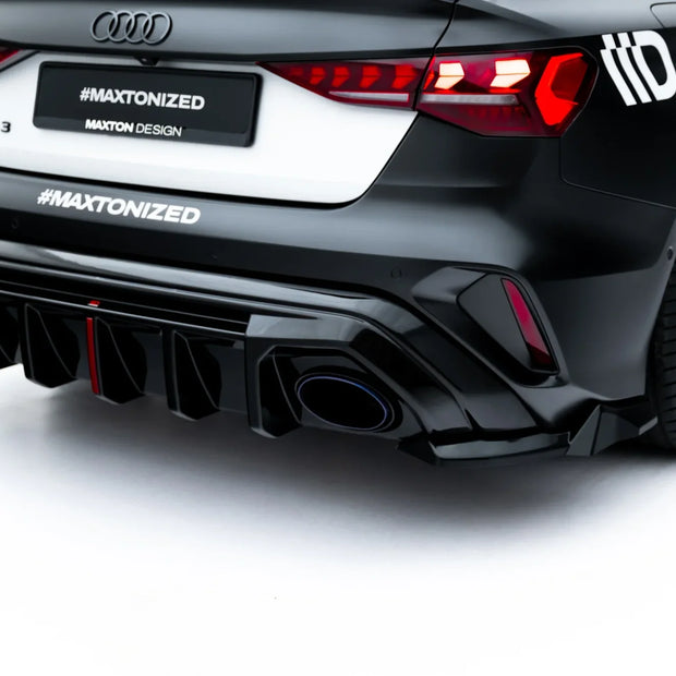 Bakre Sidosplitters V.3 för Audi RS3 Sedan 8Y Facelift