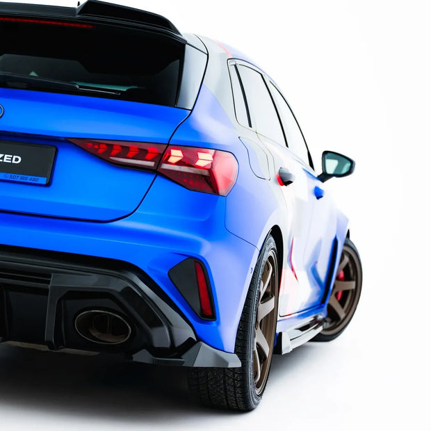 Bakre Sidosplitters V.3 för Audi RS3 Sportback 8Y Facelift